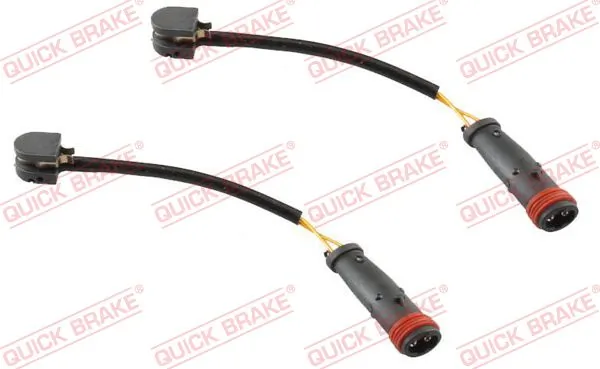 Warning Contact, brake pad wear